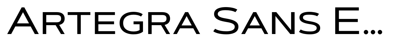 Artegra Sans Extended SC Medium